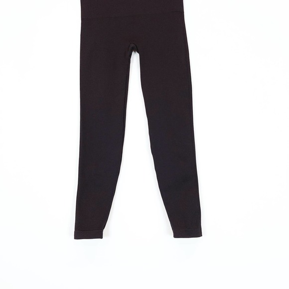 Spanx Look At Me Now Seamless Ankle Crop Leggings In Black Size Large - Picture 5 of 8